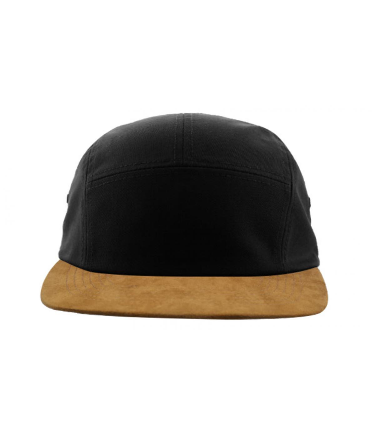 5 Panel Blank black brown suede 5 Panel Blank black brown suede